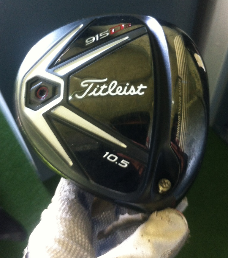 Andy was fitted to the Titleist 915 D3 driver