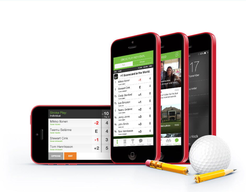 Golf GameBook to live score World Matchplay Pro Am GolfMagic