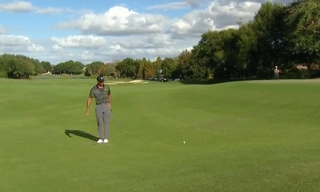 Tiger duffed four chips during his comeback start during round one of the Hero World Challenge