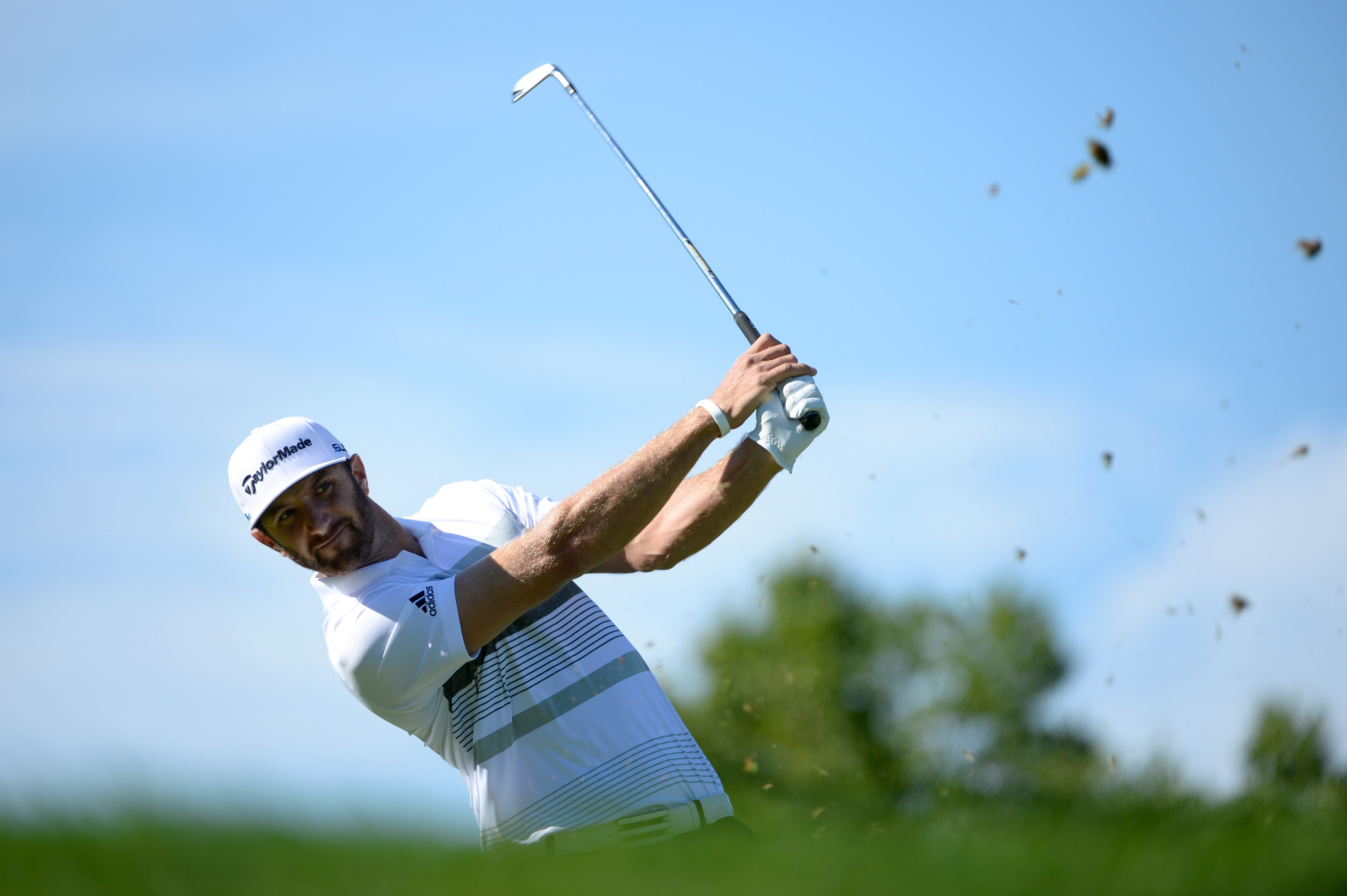 Dustin Johnson competes in the Canadian Open (Getty Images)