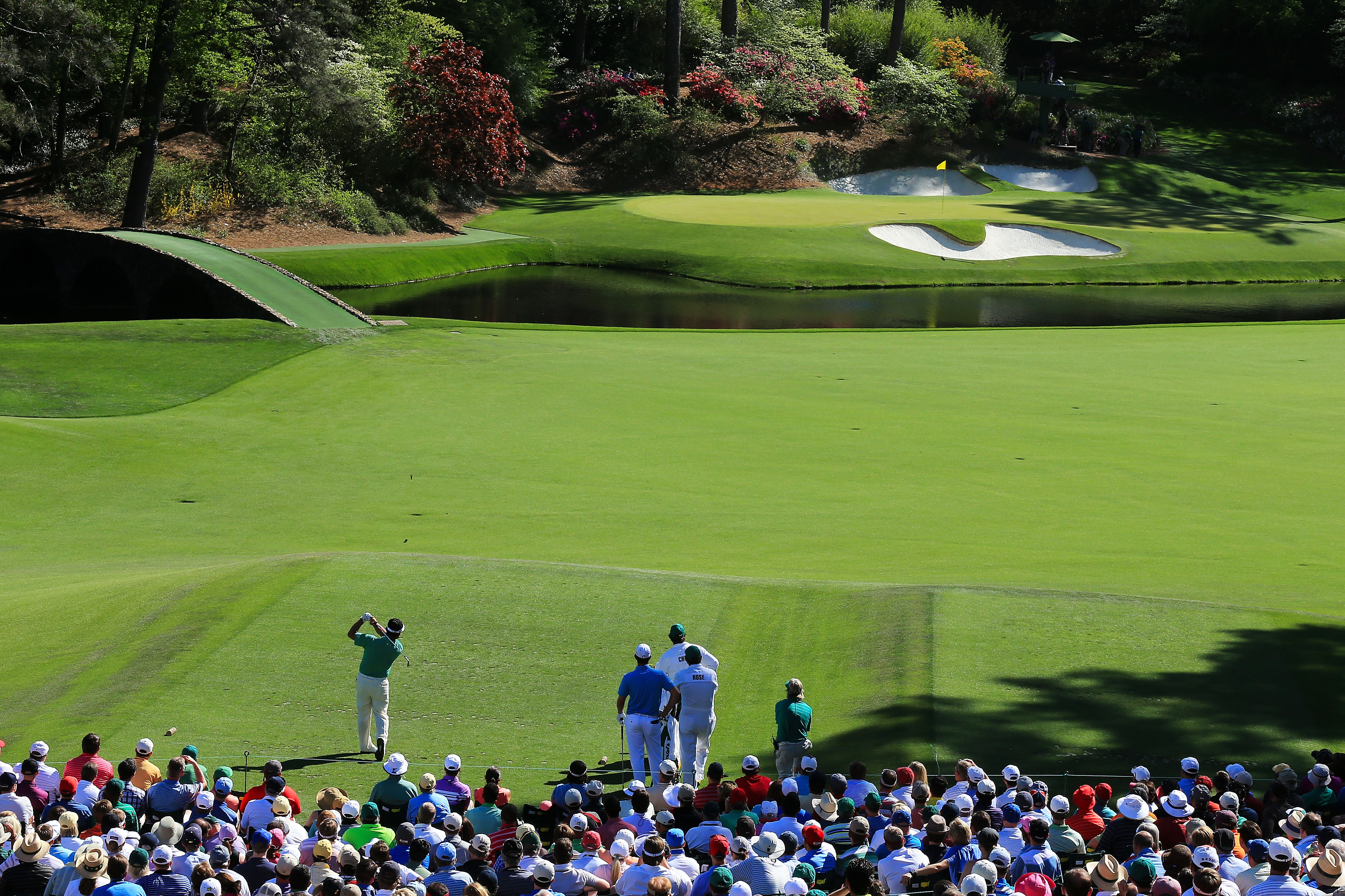 Beauty, but a beast - the treacherous 12th at Augusta (Photo: Getty Images)