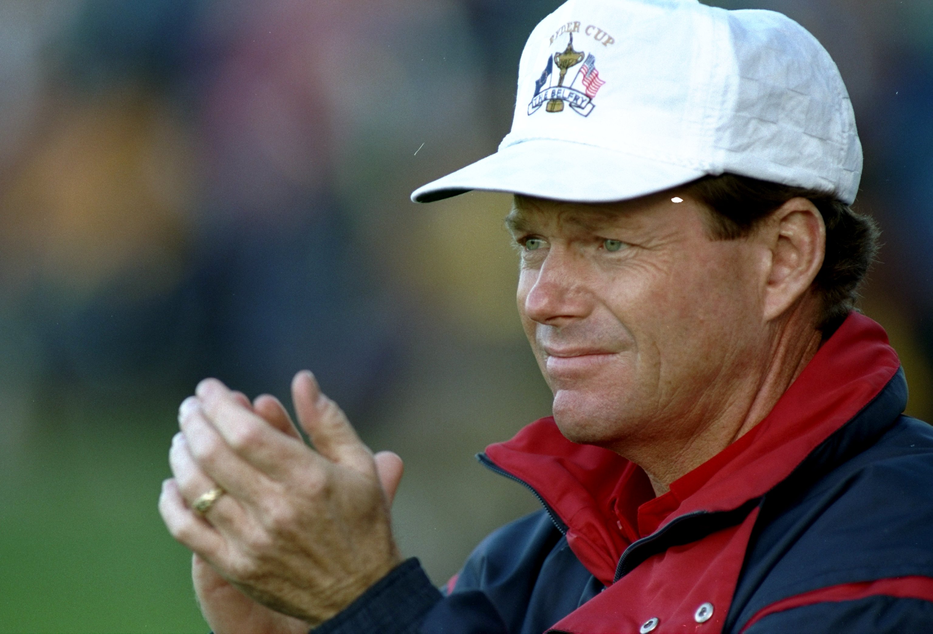Tom Watson applauds his team at The Belfry (Photo: Getty Images)