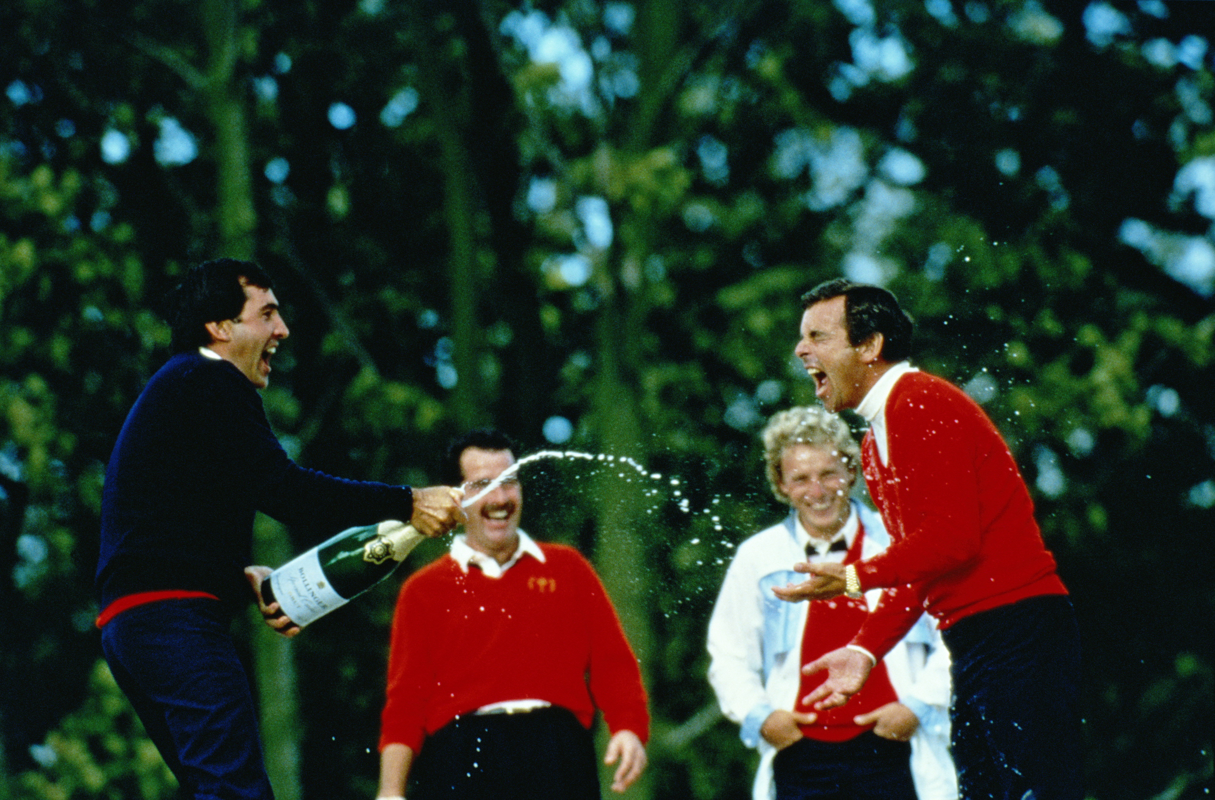 Tony Jacklin (right) oversaw Europe's transition from second-rate citizens (Photo: Getty Images)