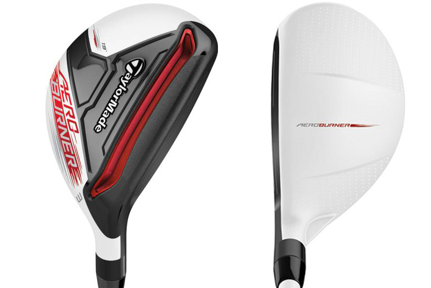 AeroBurner Rescue features a raised centre crown and "aero" hosel to increase clubhead speed