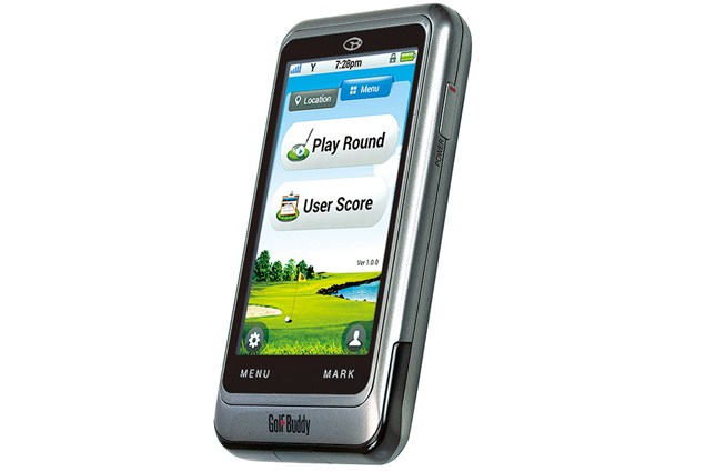 The GolfBuddy PT4 GPS is easy to operate with a crystal-clear display