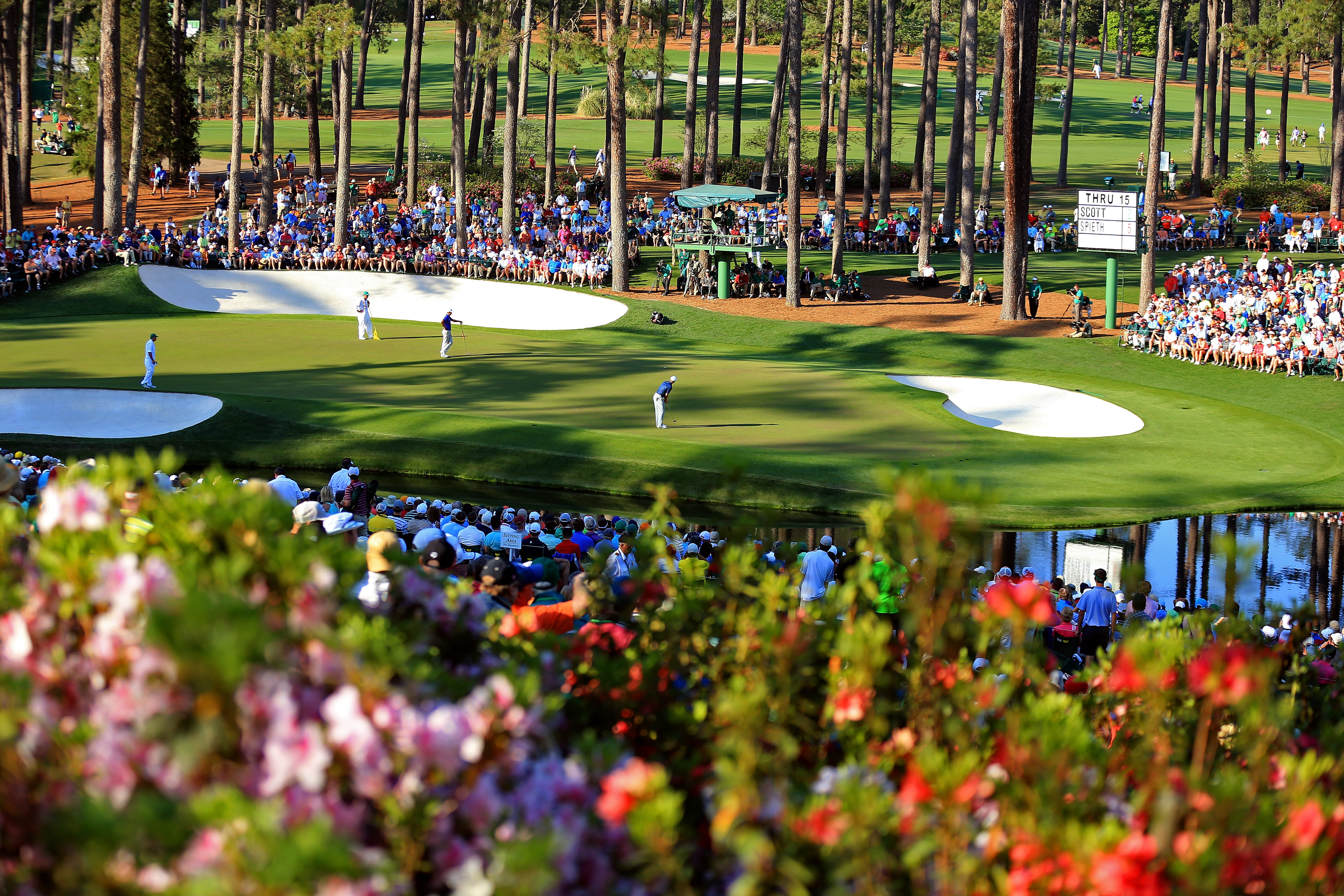 The Masters is synonymous with colour, trees, noise, tradition and drama (Photo: Getty Images)