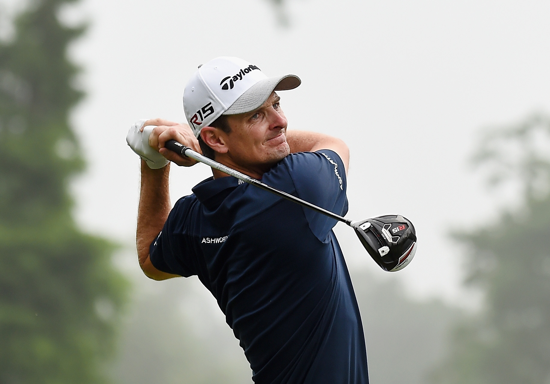 Rose wielded TaylorMade's R15 driver in New Orleans (Photo: Getty Images)