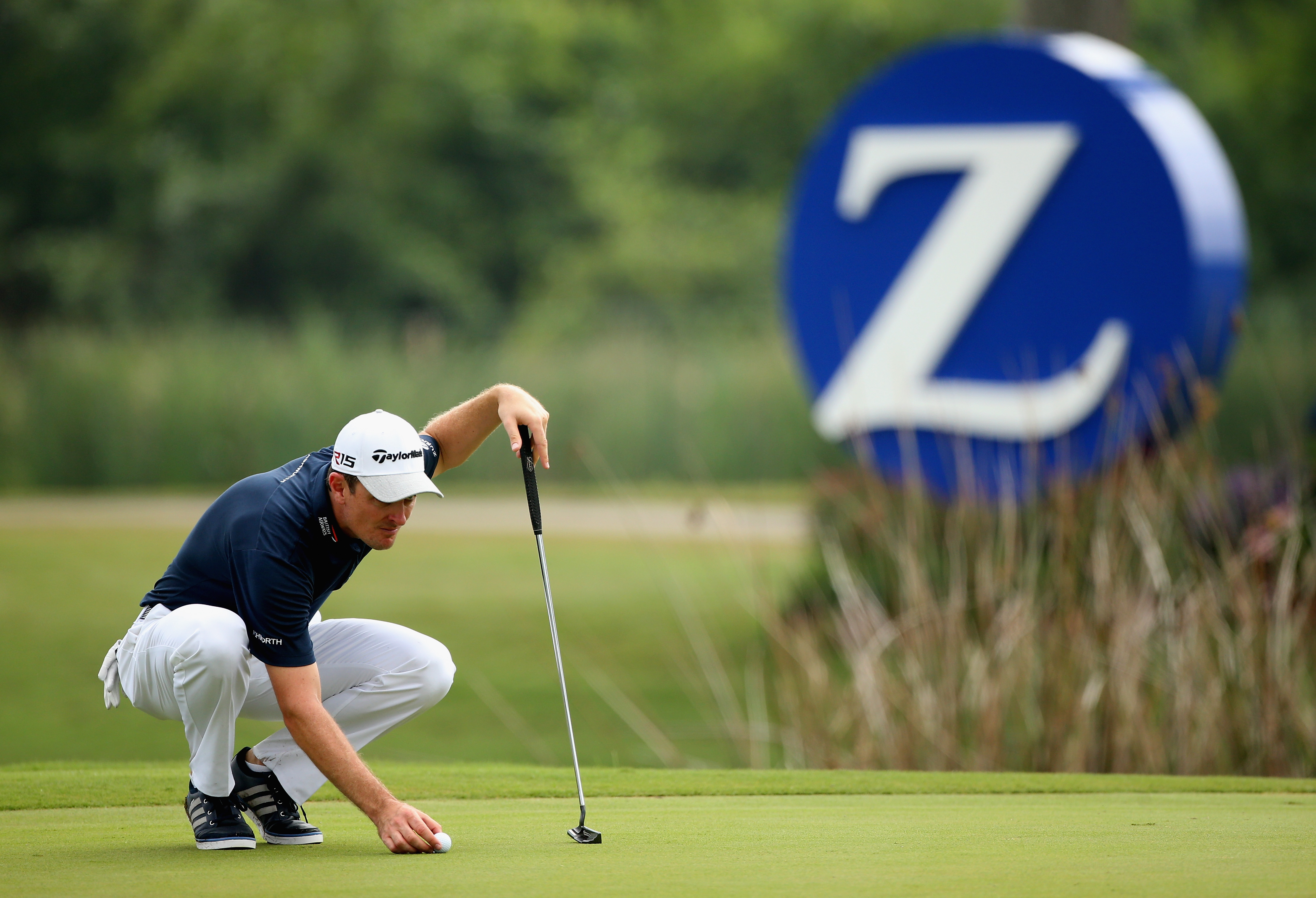 Rose birdied the final two holes with his TaylorMade White Smoke putter (Photo: Getty Images)