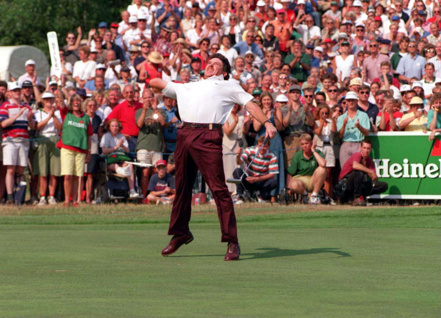 Jimenez's first win came at the Piaget Belgian Open in 1992 (Photo: Getty Images)