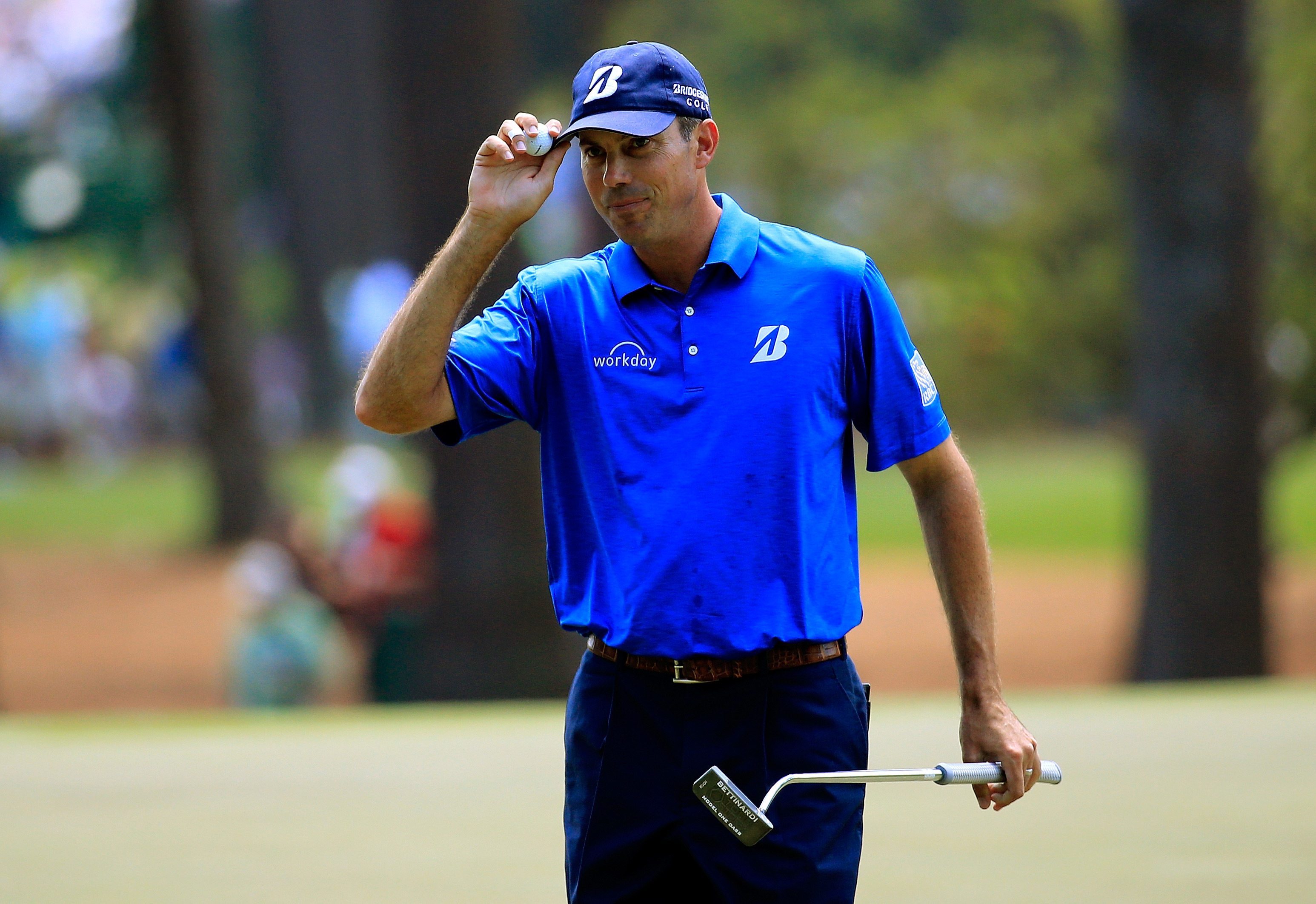 Matt Kuchar leads the PGA Tour's one-putt percentage (Photo: Getty Images)