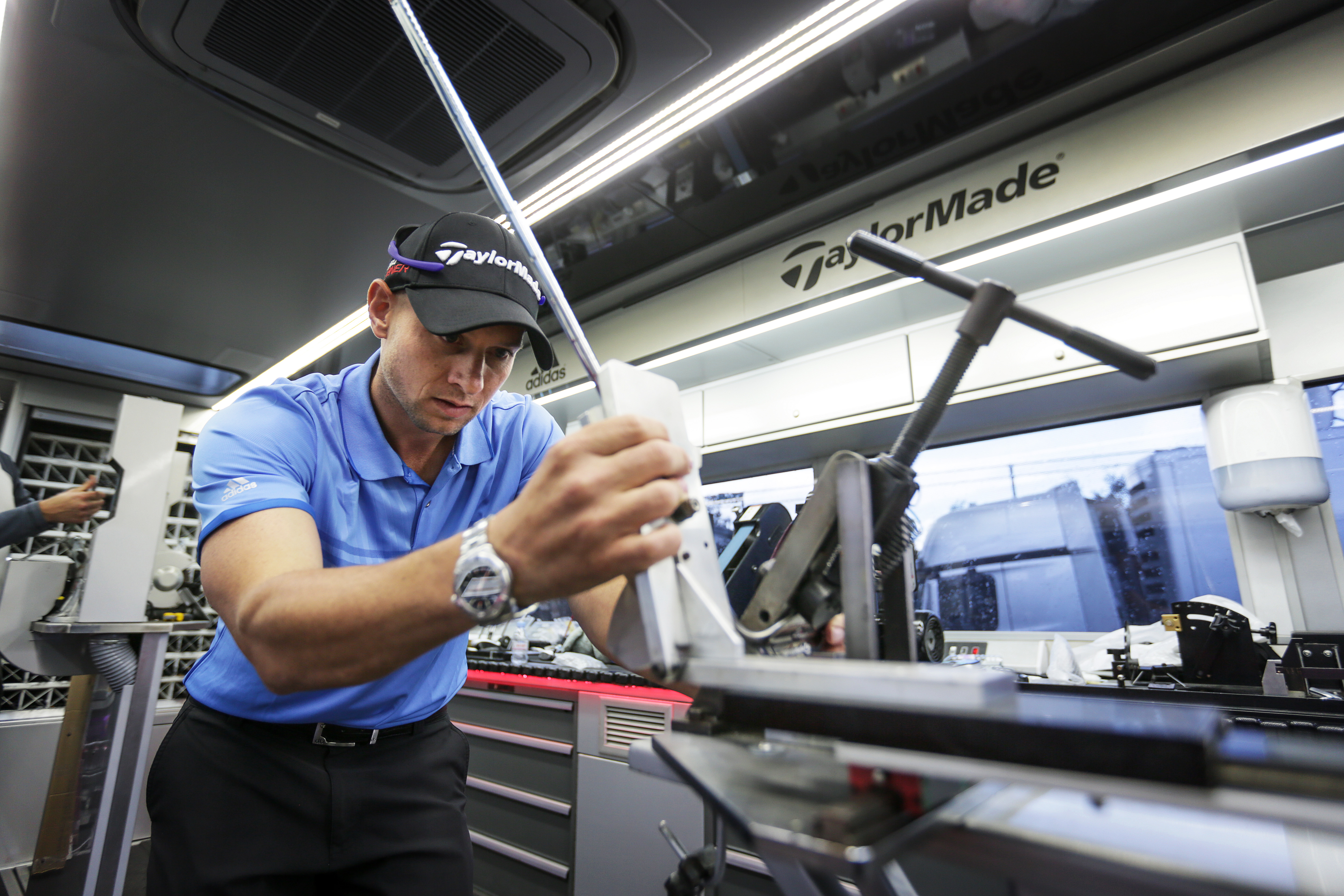 The Tour Truck is open to players from Monday to Wednesday (Photo: TaylorMade)