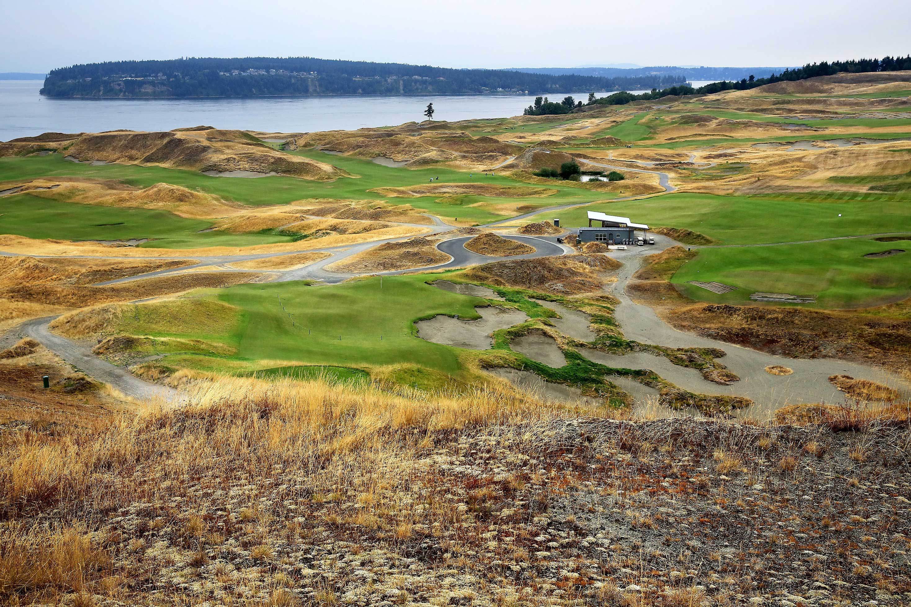 Chambers Bay, scene of this week's US Open (Photo: Getty Images)