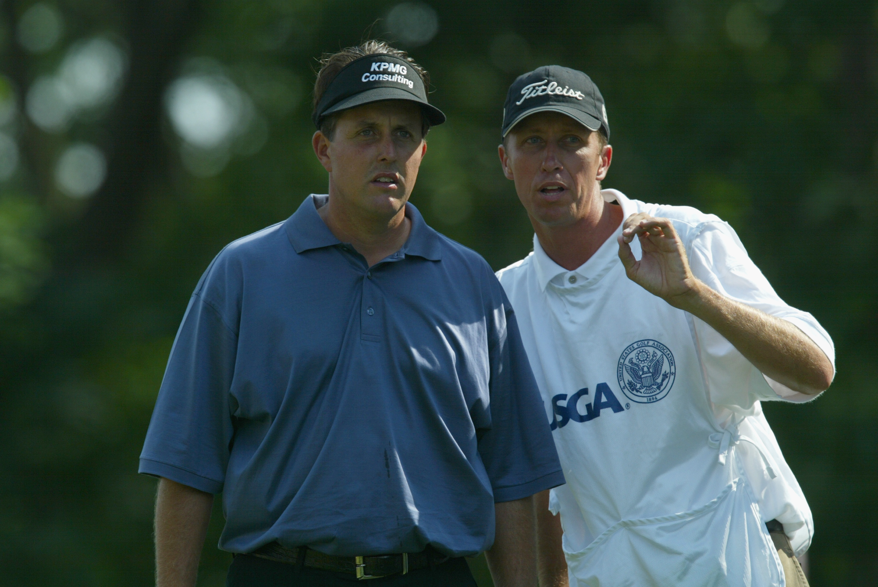 Mickelson missed out to a rampant Tiger in 2002 (Photo: Getty Images) 