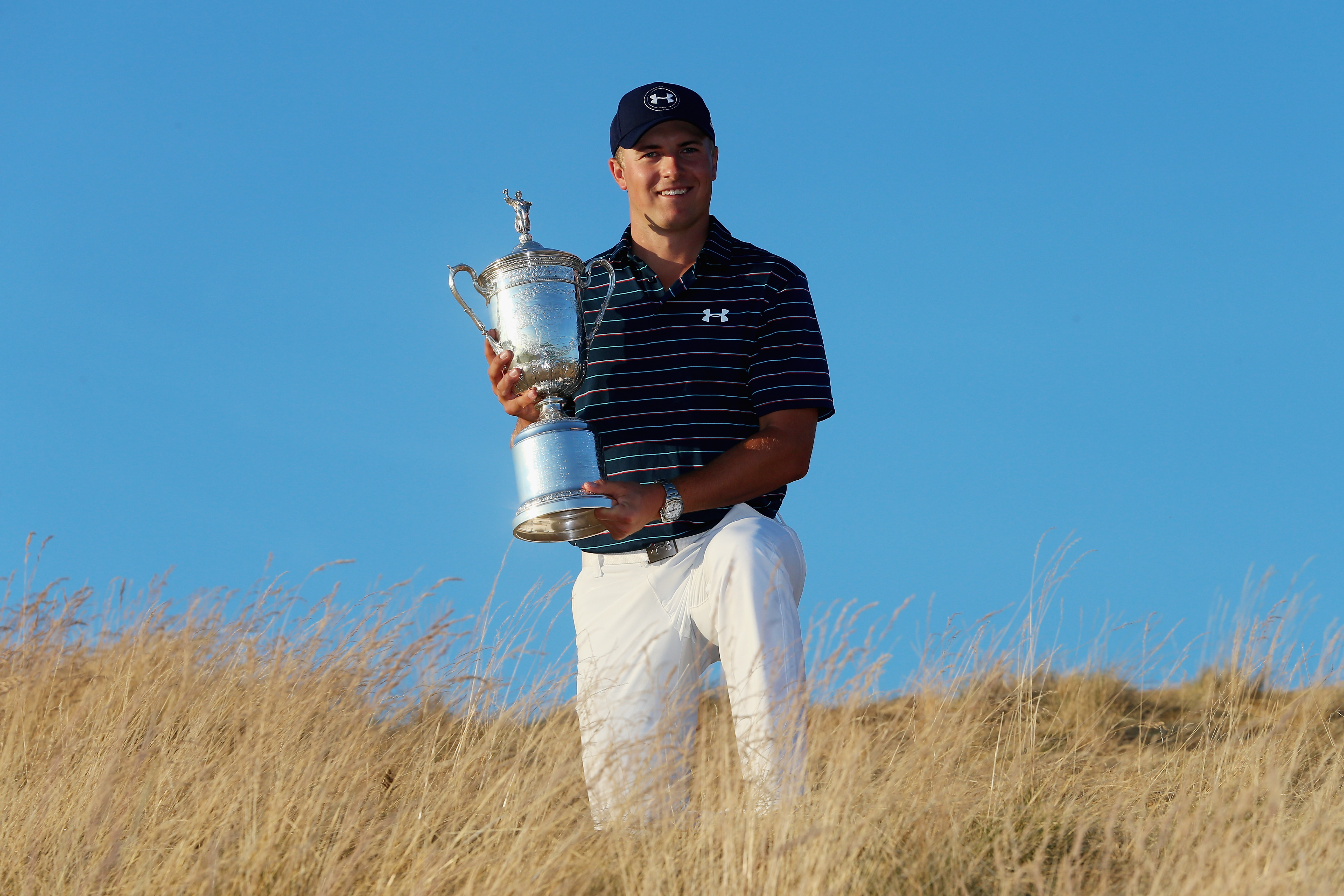 Spieth, 21, can become the first player to win all the majors in a calendar year (Photo: Getty Images)