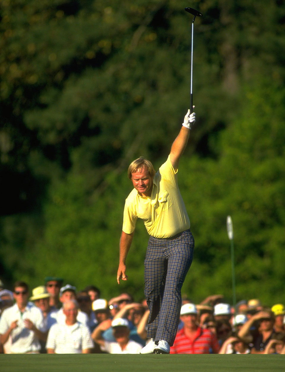 Jack Nicklaus birdied 17 en route to winning the 1986 Masters (Photo: David Cannon/Getty Images)