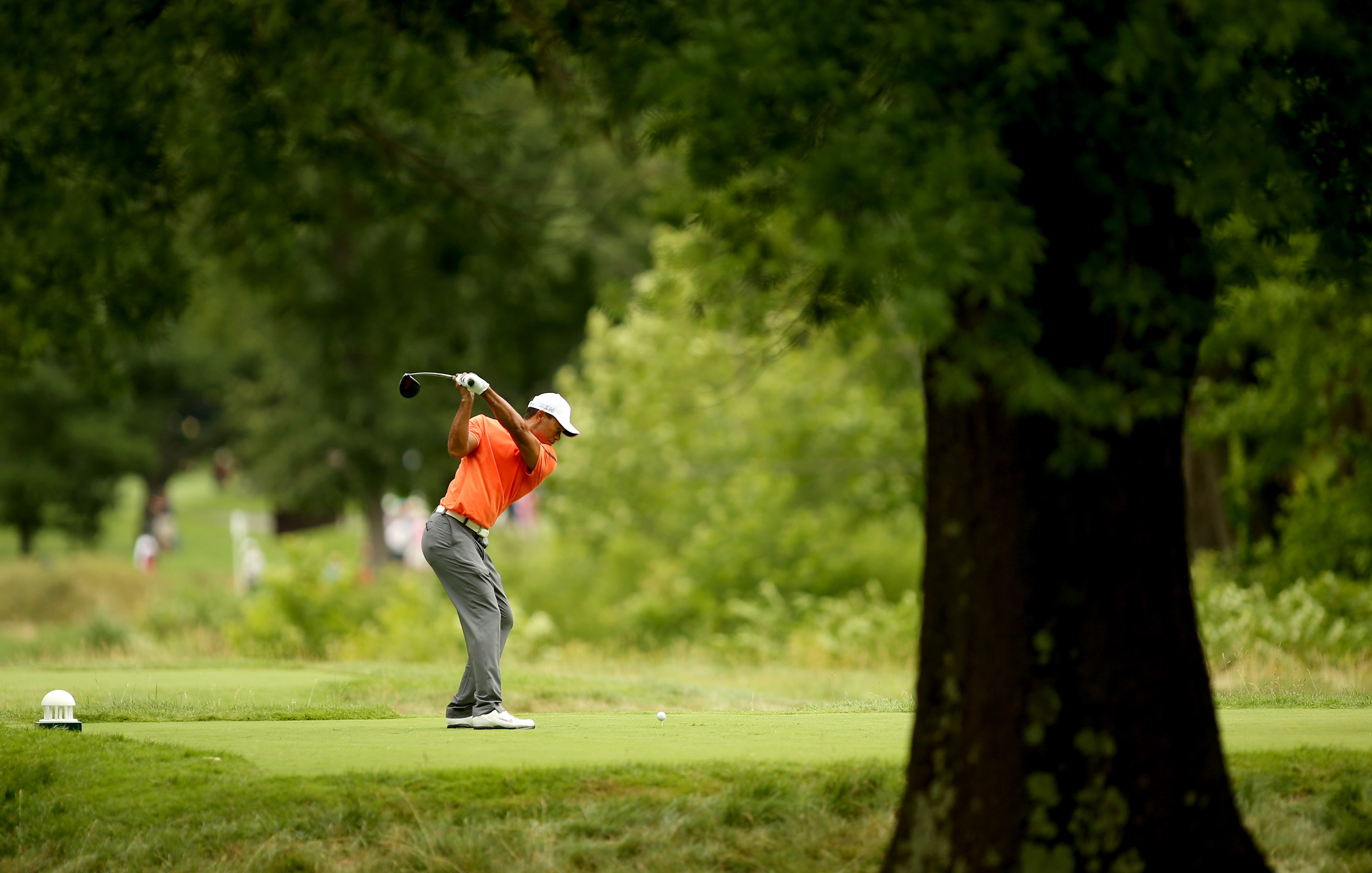 Tiger impressed in his most recent outing at the Greenbrier Classic (Photo: Getty Images)