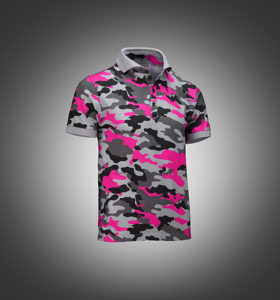 A bold camouflage version is on offer