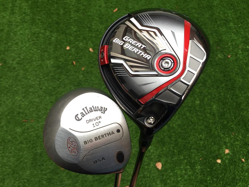 The new Great Big Bertha driver generated 31 extra yards total distance over the original Big Bertha