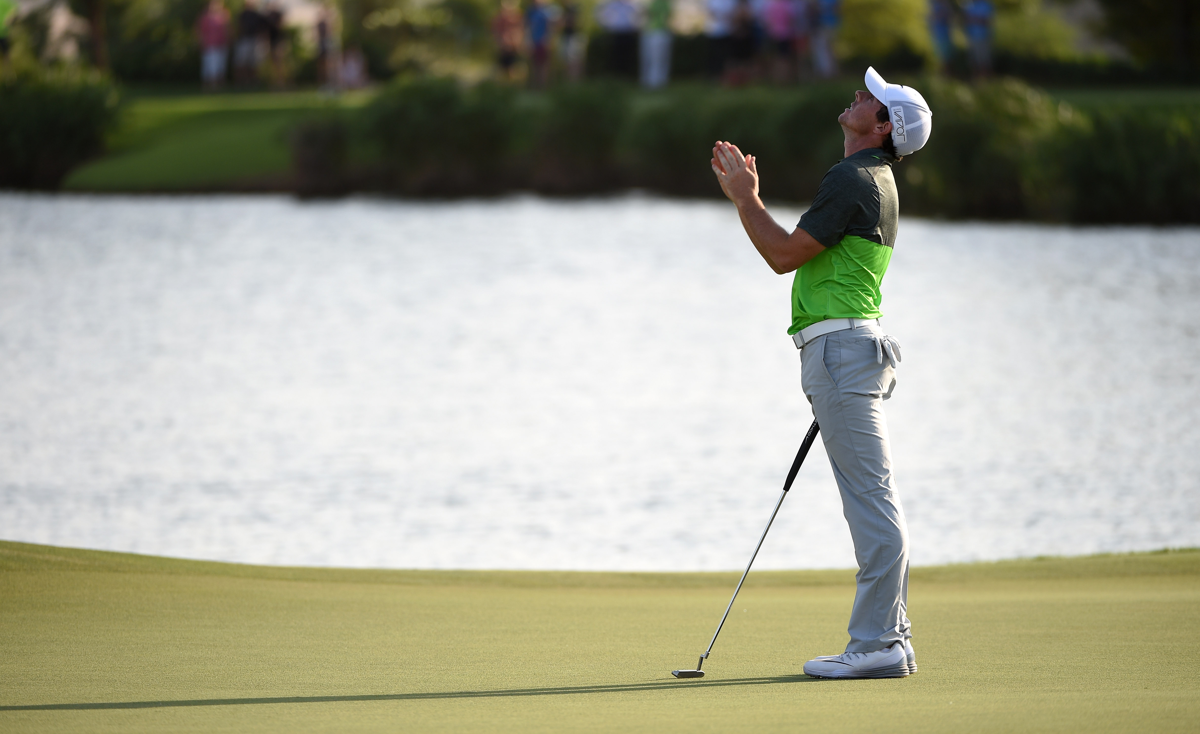 The world number one is also using a Nike Prototype putter (Photo: Getty Images)