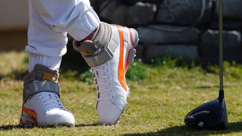 Rickie's new Puma high tops have caused a stir this season 