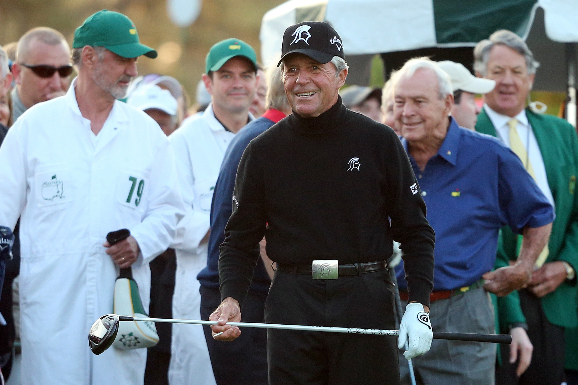 Gary Player played his final Masters in 2009, but continues to act as one of the honorary starters (Photo: Getty Images)