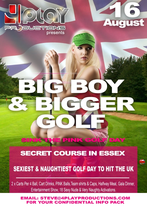Sexy, naughty golf day with naked bar ladies is causing outrage...