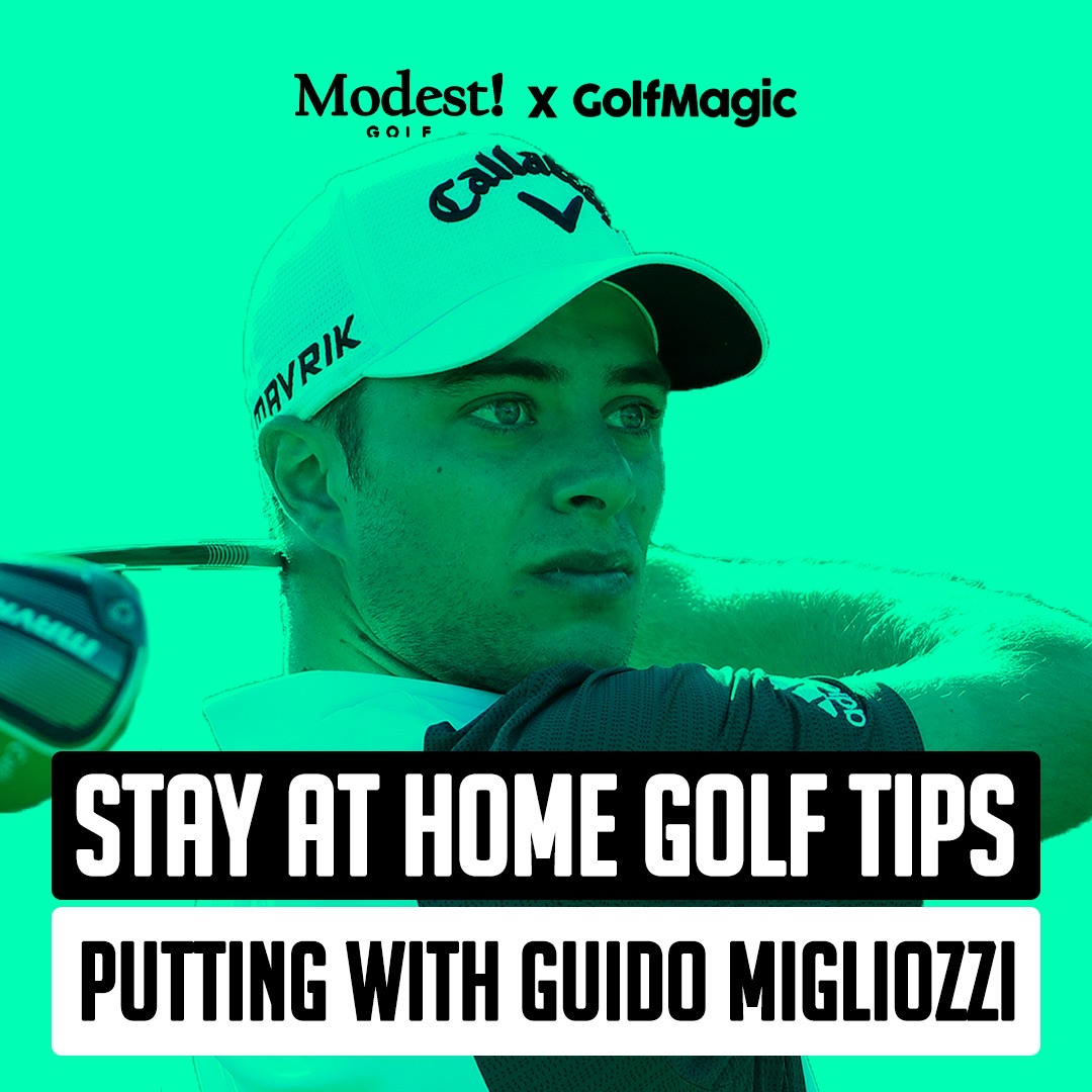 Stay At Home Golf Tip #5: Guido Migliozzi talks putting
