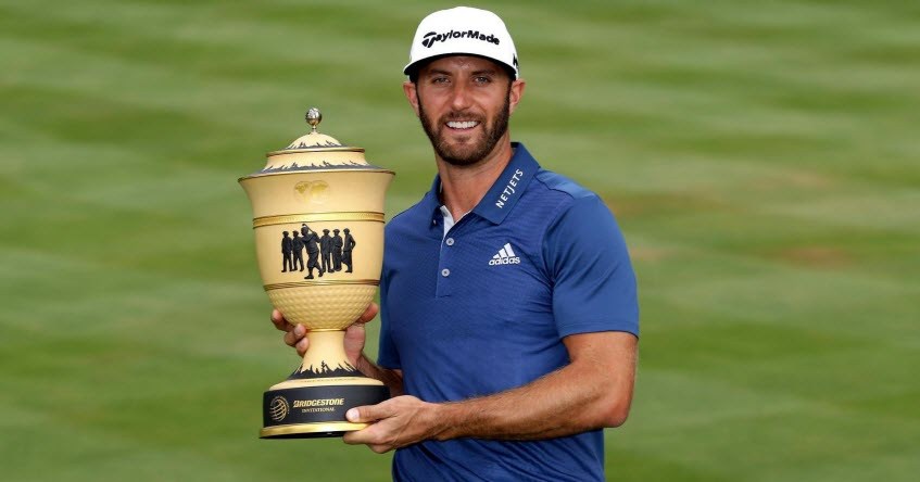 Dustin Johnson has won so many times on Tour, he can't even remember
