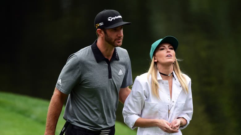 Paulina Gretzky reveals what Dustin Johnson did on the stairs at 2017 Masters