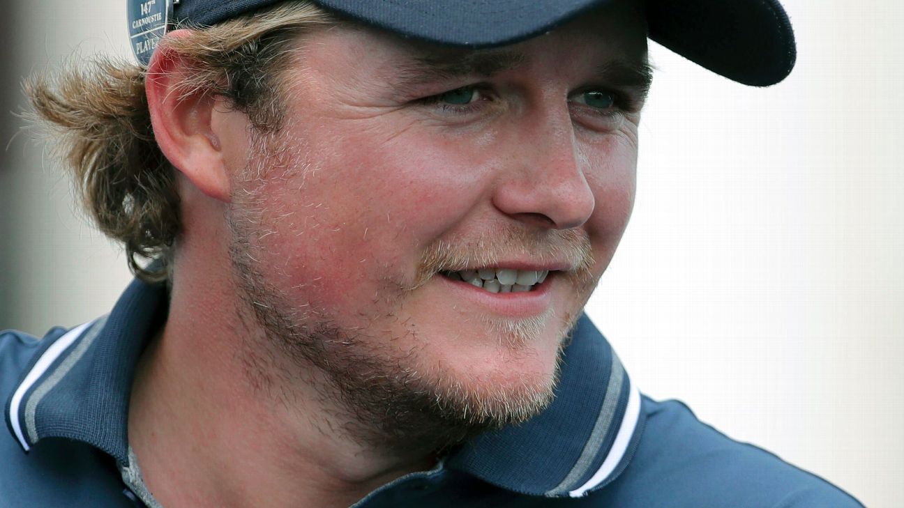 WATCH: Eddie Pepperell says he was hungover playing golf at The Open