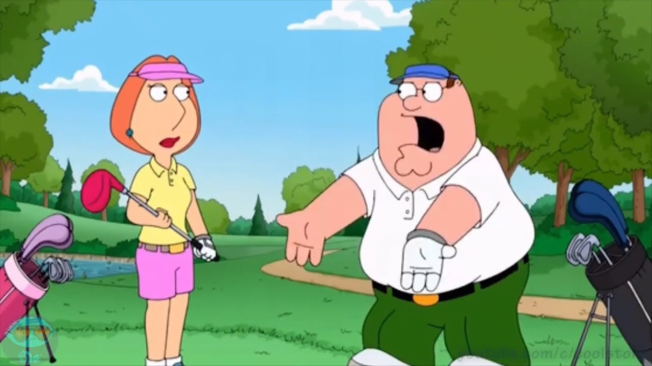 WATCH: Family Guy's five classic golf scenes...