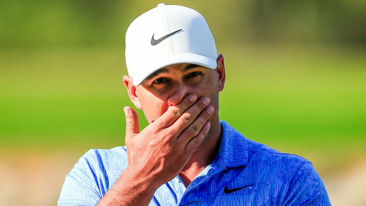 Brooks Koepka: Some of us will lose golf balls without fans!