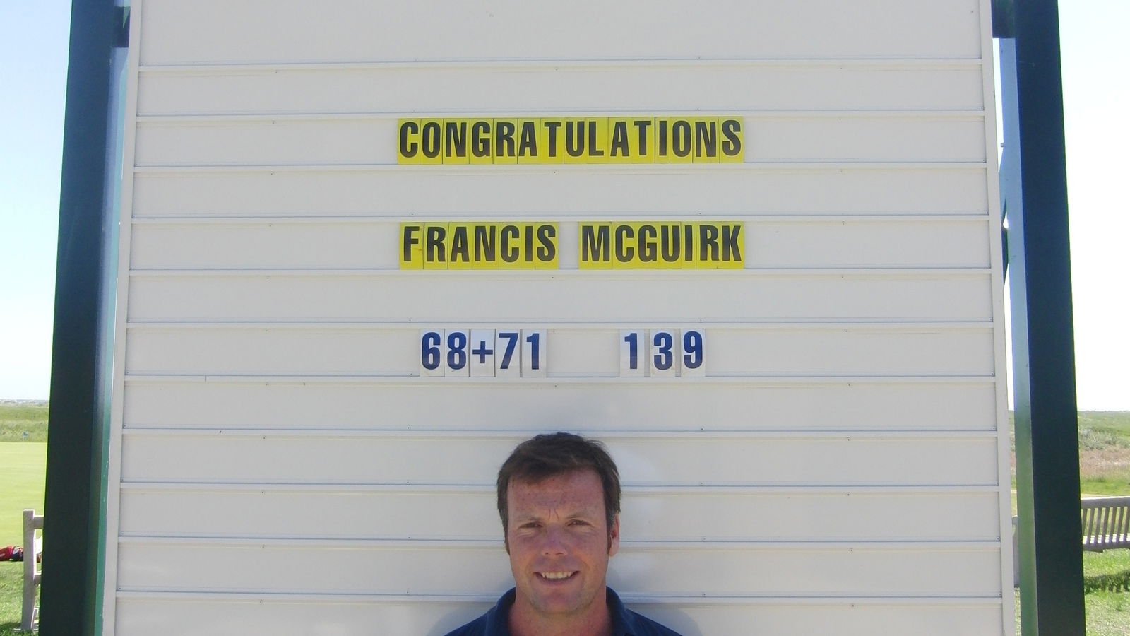 McGuirk qualifies for Open on home course