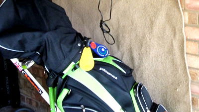 Golf trolley & battery maintenance