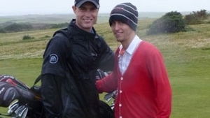 Golfmagic takes on Rhys Davies at Royal Porthcawl
