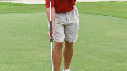 Face up to your putts side-saddle!