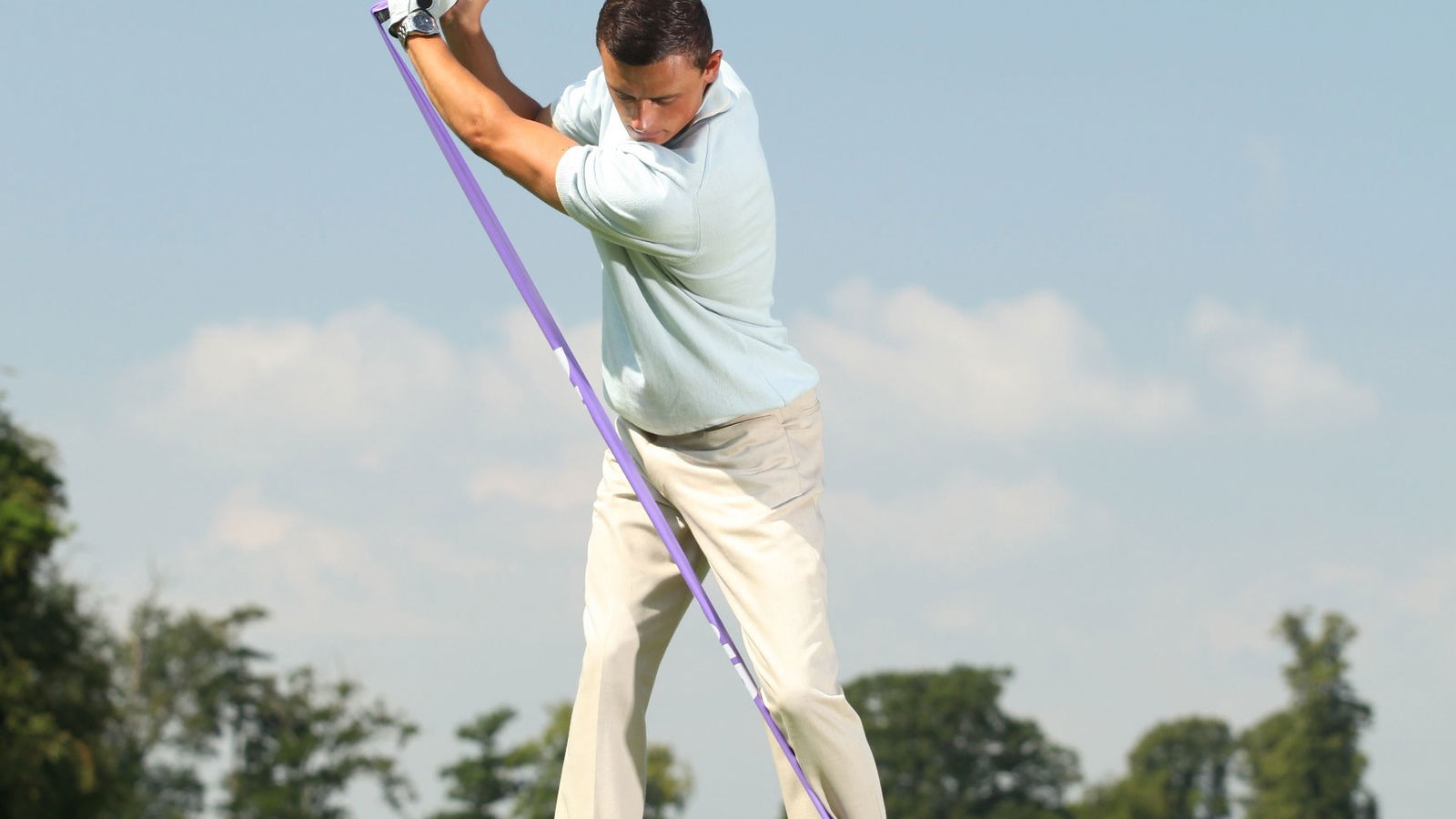 Stabilise your swing with GolfBand