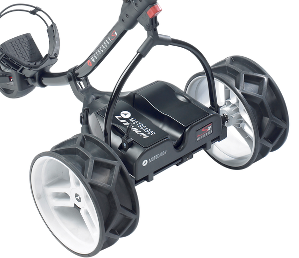 Wet Weather Wheels keep Motocaddy rolling