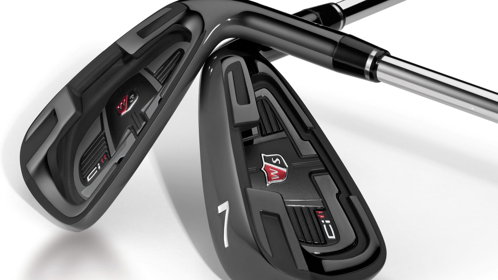 Striking black Ci11 irons from Wilson Staff