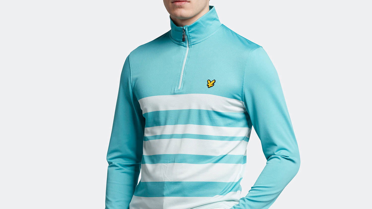 MEN'S LIGHTWEIGHT WIDE STRIPE MIDLAYER
