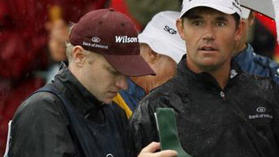 Harrington flight in puncture scare