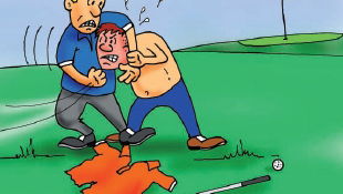 SLOW PLAY DEBATE: Texas golfer stabbed