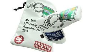 Poulter launches special Masters headcover