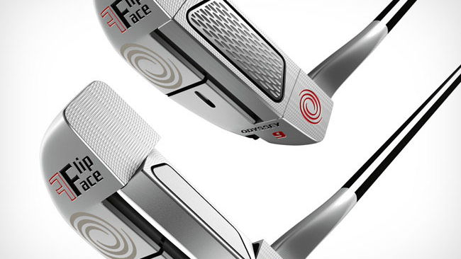 Odyssey reveals putter with face that swivels!