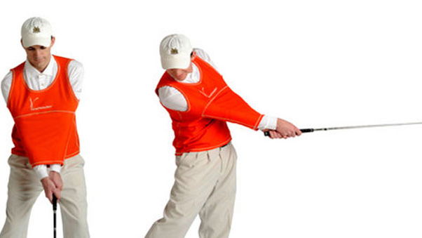 Swing Shirt keeps your arms together