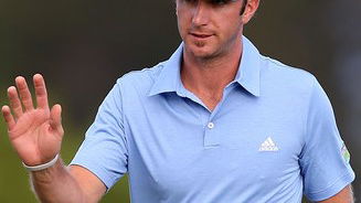 Dustin gets TaylorMade R1 off to flyer