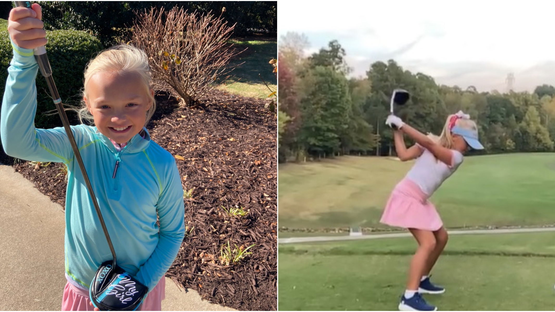 Fostered girl, nine, is on her way to The MASTERS for the Drive, Chip & Putt