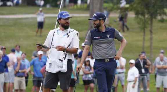 PGA Tour pro celebrates first HOLE-IN-ONE at Memorial Tournament!