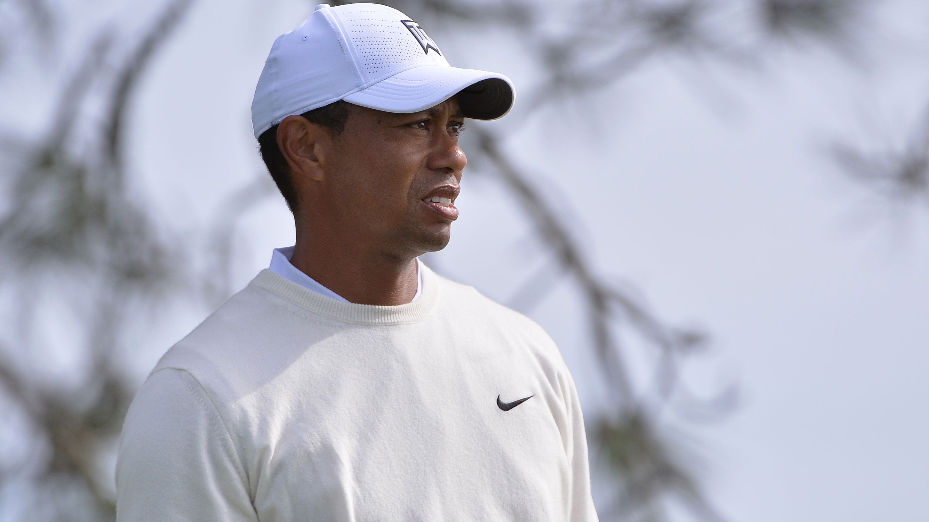 WATCH: Tiger Woods hits unreal shot that bounces out of the hole!