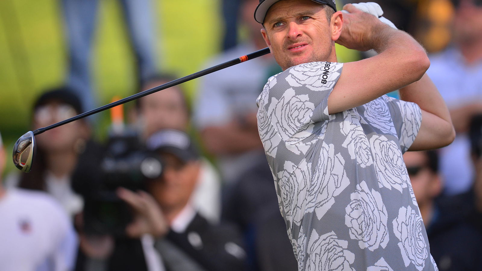 Justin Rose SPLITS with swing coach
